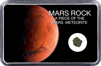 Mars Meteorit NWA 6963 (Motiv: Planet Mars rote Sanddüne)