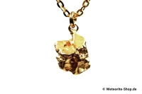Eisen-Meteorit-Anhänger (Campo del Cielo | Natura | Vergoldet) - 6,45 g Eisen-Meteorit-Anhänger (Campo del Cielo | Natura | Vergoldet) - 6,45 g