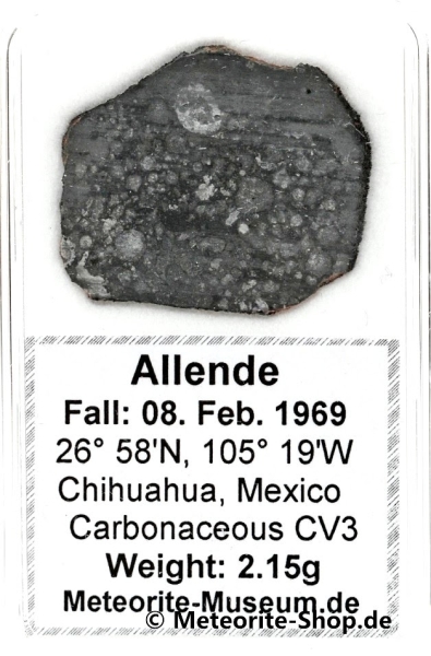 Allende Meteorit - 2,15 g