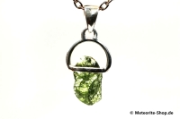Moldavit-Anhänger (Tektit | Natura | 925er Silber ) - 2,30 g Moldavit-Anhänger (Tektit | Natura | 925er Silber ) - 2,30 g