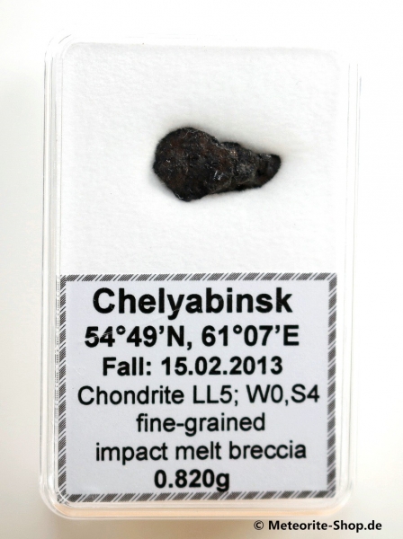 Chelyabinsk (Tscheljabinsk) Meteorit - 0,820 g