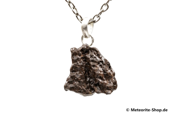 Stein-Meteorit-Anhänger (NWA 4528 | Natura | 925er Silber) - 4,00 g