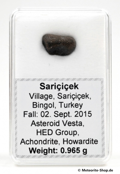 Sariçiçek Vesta Meteorit - 0,965 g