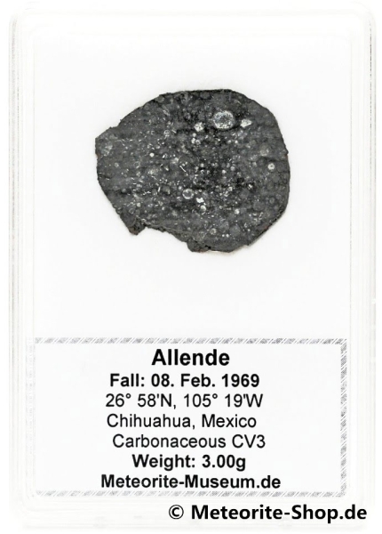 Allende Meteorit - 3,00 g