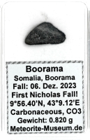 Boorama Meteorit CO3 (Motiv I): Einzigartig: Der erste Nikolaus-Meteoritenfall vom 06.12.2023 - Als der Himmel Geschichte schrieb Boorama Meteorit CO3 (Motiv I): Einzigartig: Der erste Nikolaus-Meteoritenfall vom 06.12.2023 - Als der Himmel Geschichte schrieb