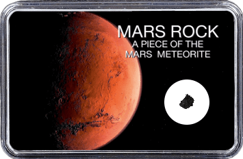 Mars Meteorit Ouargla 003 (Motiv: Planet Mars rote Sanddüne)