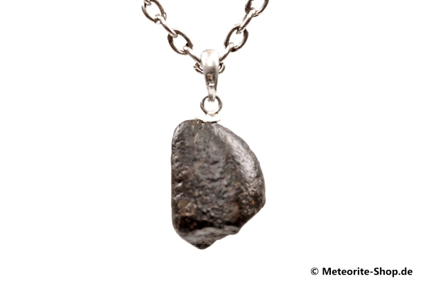 Stein-Meteorit-Anhänger (NWA 869 | Natura | 925er Silber) - 2,60 g