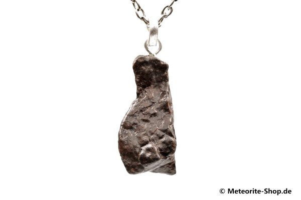 Stein-Meteorit-Anhänger (NWA 4293 | Natura | 925er Silber) - 7,30 g