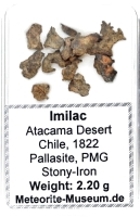 Imilac Meteorit - 2,20 g Imilac Meteorit - 2,20 g