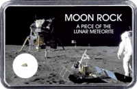 Mond Meteorit Lahmada 020 (Motiv: Astronaut mit Mondlandefähre) Mond Meteorit Lahmada 020 (Motiv: Astronaut mit Mondlandefähre)