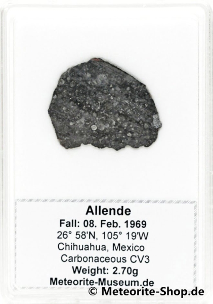 Allende Meteorit - 2,70 g