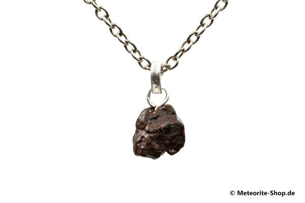 Stein-Meteorit-Anhänger (NWA 4293 | Natura | 925er Silber) - 2,00 g