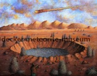 Carancas Meteoritenfall Gemälde (Motiv II) Carancas Meteoritenfall Gemälde (Motiv II)