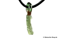 Moldavit-Anhänger (Tektit | Natura) - 0,80 g (4,00 Kt) Moldavit-Anhänger (Tektit | Natura) - 0,80 g (4,00 Kt)