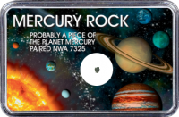 Merkur Meteorit NWA 7325 (Motiv: Sonnensystem Planeten II) Merkur Meteorit NWA 7325 (Motiv: Sonnensystem Planeten II)