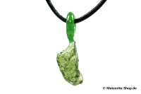 Moldavit-Anhänger (Tektit | Natura) - 1,05 g (5,25 Kt) Moldavit-Anhänger (Tektit | Natura) - 1,05 g (5,25 Kt)