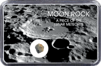 Mond Meteorit NWA 10318 (Motiv: Mond-Einschlagskrater und Mondgestein I) Mond Meteorit NWA 10318 (Motiv: Mond-Einschlagskrater und Mondgestein I)