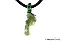 Moldavit-Anhänger (Tektit | Natura) - 0,90 g (4,55 Kt) Moldavit-Anhänger (Tektit | Natura) - 0,90 g (4,55 Kt)