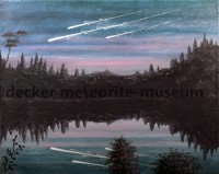 Muonionalusta Meteoritenfall Gemälde Muonionalusta Meteoritenfall Gemälde