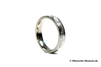 Eisen-Meteorit Ring (Muonionalusta | Unisex | Titan Inlay | Veredelt) - 2,50 bis 3,00 g Eisen-Meteorit Ring (Muonionalusta | Unisex | Titan Inlay | Veredelt) - 2,50 bis 3,00 g