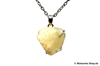 Libyscher Wüstenglas-Anhänger (Impaktglas | Natura | 925er Silber) - 6,80 g Libyscher Wüstenglas-Anhänger (Impaktglas | Natura | 925er Silber) - 6,80 g