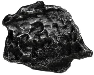 Meteorit mit Regmaglypten