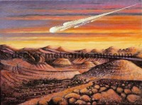 Tamdakht Meteoritenfall Gemälde Tamdakht Meteoritenfall Gemälde