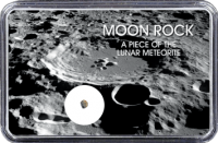 Mond Meteorit NWA 11407 (Motiv: Mond-Einschlagskrater und Mondgestein I) Mond Meteorit NWA 11407 (Motiv: Mond-Einschlagskrater und Mondgestein I)