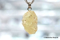 Libyscher Wüstenglas-Anhänger (Impaktglas | Natura | 925er Silber) - 3,90 g Libyscher Wüstenglas-Anhänger (Impaktglas | Natura | 925er Silber) - 3,90 g