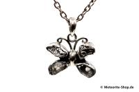 Multi-Stein-Anhänger (Meteorit & Quarzkristall | Natura | 925er Silber) - 3,80 g Multi-Stein-Anhänger (Meteorit & Quarzkristall | Natura | 925er Silber) - 3,80 g