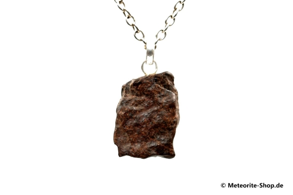 Stein-Meteorit-Anhänger (NWA 4293 | Natura | 925er Silber) - 5,25 g