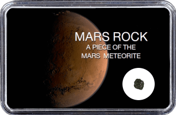 Mars Meteorit NWA 6963 (Motiv: Planet Mars braune Sanddüne)