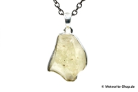 Libyscher Wüstenglas-Anhänger (Impaktglas | Natura | 925er Silber) - 8,90 g Libyscher Wüstenglas-Anhänger (Impaktglas | Natura | 925er Silber) - 8,90 g