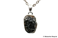 Indochinit-Anhänger (Tektit | Natura | 925er Silber) - 3,80 g Indochinit-Anhänger (Tektit | Natura | 925er Silber) - 3,80 g