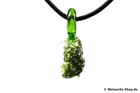 Moldavit-Anhänger (Tektit | Natura) - 3,30 g (16,50 Kt) Moldavit-Anhänger (Tektit | Natura) - 3,30 g (16,50 Kt)