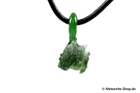 Moldavit-Anhänger (Tektit | Natura) - 1,20 g (6,00 Kt) Moldavit-Anhänger (Tektit | Natura) - 1,20 g (6,00 Kt)