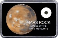 Mars Meteorit NWA 6963 (Motiv: Mars Atmosphäre) Mars Meteorit NWA 6963 (Motiv: Mars Atmosphäre)