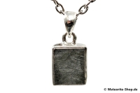 Eisen-Meteorit-Anhänger (Muonionalusta | Scheibe | 925er Silber) - 3,35 g Eisen-Meteorit-Anhänger (Muonionalusta | Scheibe | 925er Silber) - 3,35 g