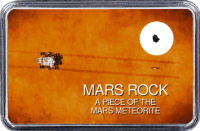 Mars Meteorit Ouargla 003 (Motiv: Mars Rover Perseverance und Hubschrauber Ingenuity mit Fahrspur auf Marsoberfläche aus Vogelperspektive) Mars Meteorit Ouargla 003 (Motiv: Mars Rover Perseverance und Hubschrauber Ingenuity mit Fahrspur auf Marsoberfläche aus Vogelperspektive)