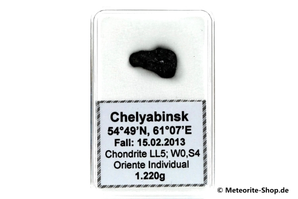 Chelyabinsk (Tscheljabinsk) Meteorit - 1,220 g