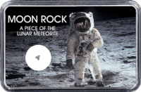 Mond Meteorit NWA 11407 (Motiv: Astronaut) Mond Meteorit NWA 11407 (Motiv: Astronaut)