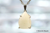 Libyscher Wüstenglas-Anhänger (Impaktglas | Natura | 925er Silber) - 5,30 g Libyscher Wüstenglas-Anhänger (Impaktglas | Natura | 925er Silber) - 5,30 g