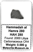 HaH 280 Meteorit - 0,580 g HaH 280 Meteorit - 0,580 g