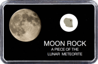 Mond Meteorit NWA 11407 (Motiv: Abnehmender Mond) Mond Meteorit NWA 11407 (Motiv: Abnehmender Mond)