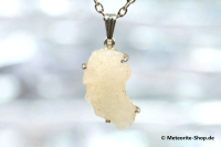 Libyscher Wüstenglas-Anhänger (Impaktglas | Natura | 925er Silber) - 4,50 g Libyscher Wüstenglas-Anhänger (Impaktglas | Natura | 925er Silber) - 4,50 g