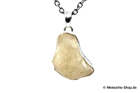 Libyscher Wüstenglas-Anhänger (Impaktglas | Natura | 925er Silber) - 8,30 g Libyscher Wüstenglas-Anhänger (Impaktglas | Natura | 925er Silber) - 8,30 g