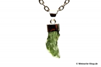 Moldavit-Anhänger (Tektit | Natura | 925er Silber) - 1,15 g Moldavit-Anhänger (Tektit | Natura | 925er Silber) - 1,15 g