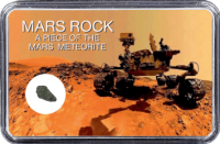 Mars Meteorit NWA 6963 (Motiv: Mars Rover Curiosity Selfie I) Mars Meteorit NWA 6963 (Motiv: Mars Rover Curiosity Selfie I)