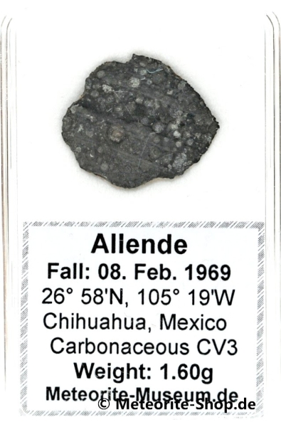 Allende Meteorit - 1,60 g