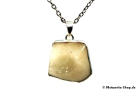 Libyscher Wüstenglas-Anhänger (Impaktglas | Natura | 925er Silber) - 10,10 g Libyscher Wüstenglas-Anhänger (Impaktglas | Natura | 925er Silber) - 10,10 g